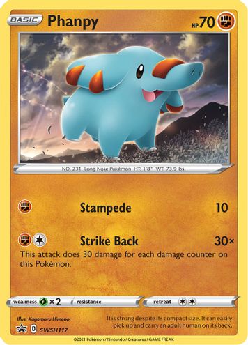 Phanpy - SWSH117 - SWSH Promos