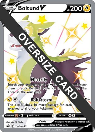 Boltund V SWSH085  - Holofoil Jumbo Cards - Promo