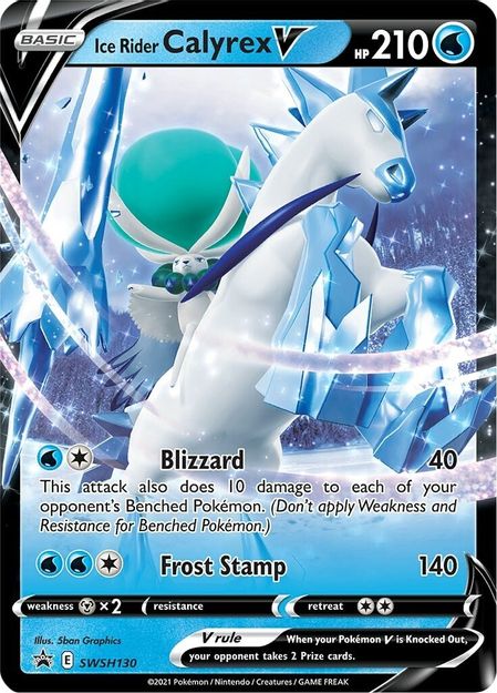 Ice Rider Calyrex V - SWSH130 - SWSH Promos