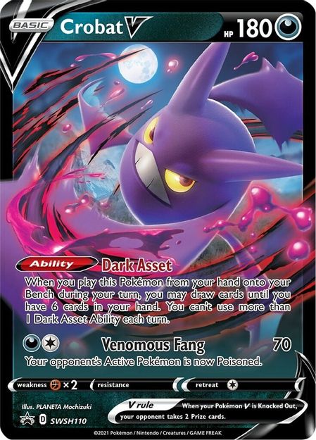 Crobat V - SWSH110 - SWSH Promos
