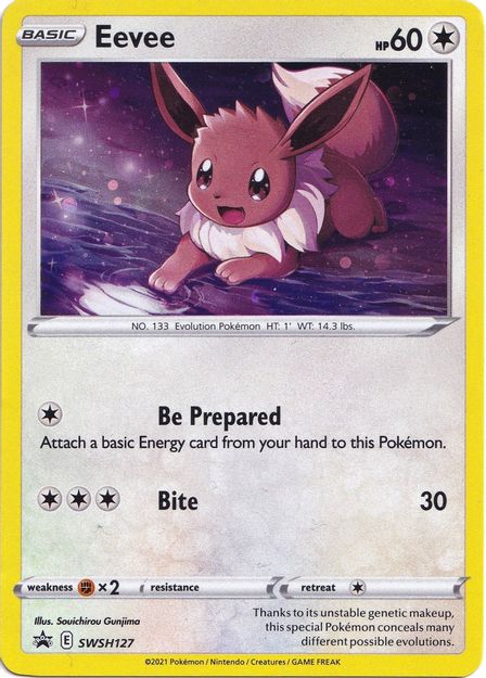 Eevee - SWSH127 - SWSH Promos