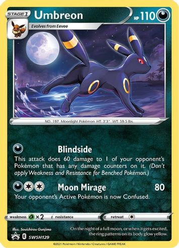 Umbreon - SWSH129 - SWSH Promos