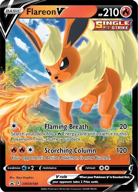 Flareon V - SWSH149 - SWSH Promos