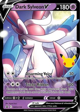 Dark Sylveon V - SWSH134 - SWSH Promos