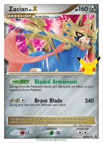 Zacian LV. X - SWSH135 - SWSH Promos