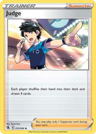 Judge 235/264  SWSH08 Fusion Strike - Uncommon