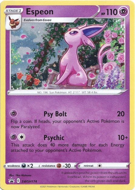 Espeon - SWSH174 - SWSH Promos