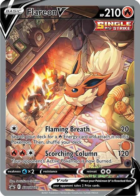 Flareon V - SWSH179 - SWSH Promos
