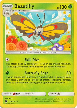 Beautifly - 26/214 - Rare