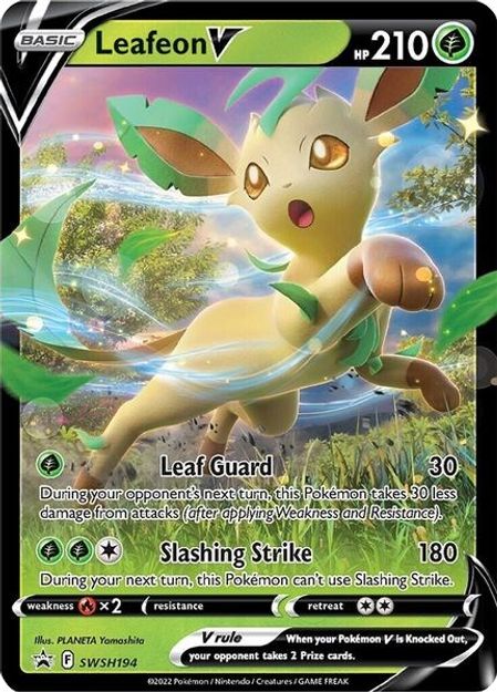 Leafeon V - SWSH194 - SWSH Promos