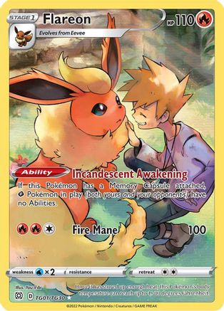 Flareon - TG01/TG30 - Ultra Rare
