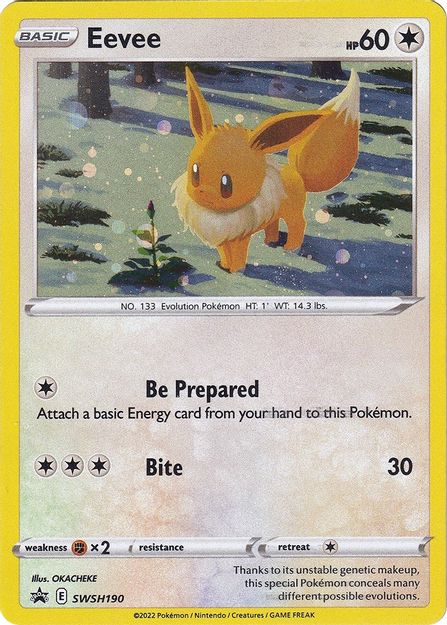 Eevee - SWSH190 - SWSH Promos