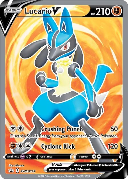Lucario V - SWSH213 - SWSH Promos