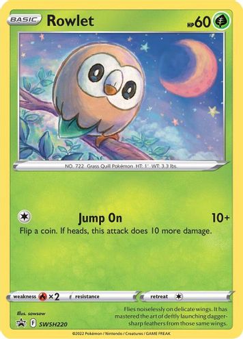 Rowlet - SWSH220 - SWSH Promos