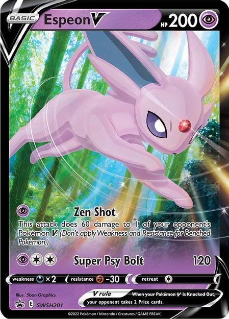 Espeon V - SWSH201 - SWSH Promos