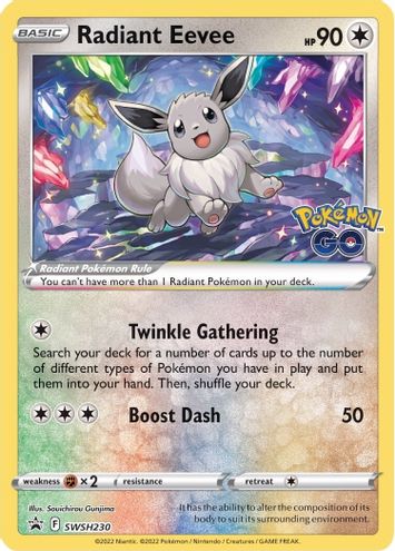 Radiant Eevee - SWSH230 - SWSH Promos