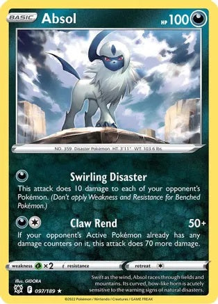 Absol - 097/189 - Holo Rare