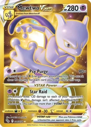 Mewtwo VSTAR - 086/078 - Secret Rare