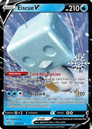 Eiscue V 055/192  - Holofoil Miscellaneous Cards & Products - SWSH Promo