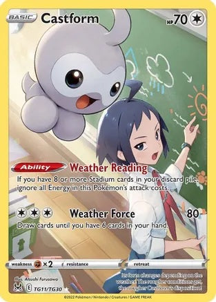 Castform - TG11/TG30 - Ultra Rare