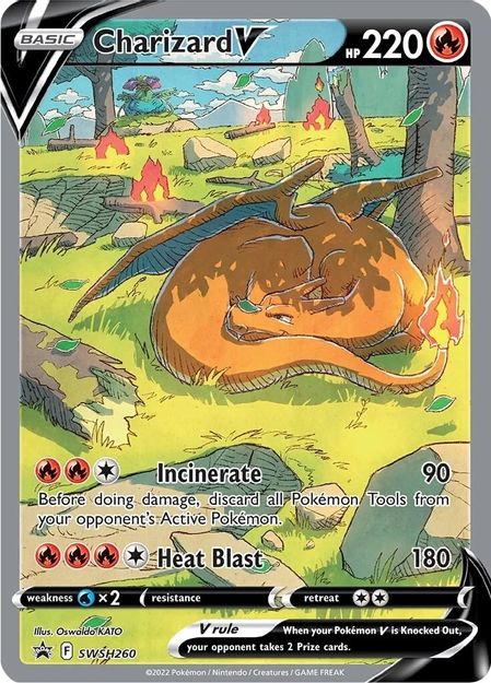 Charizard V - SWSH260 - SWSH Promos