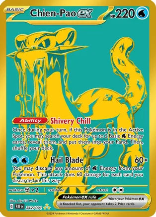 Chien-Pao ex - 242/091 - Hyper Rare