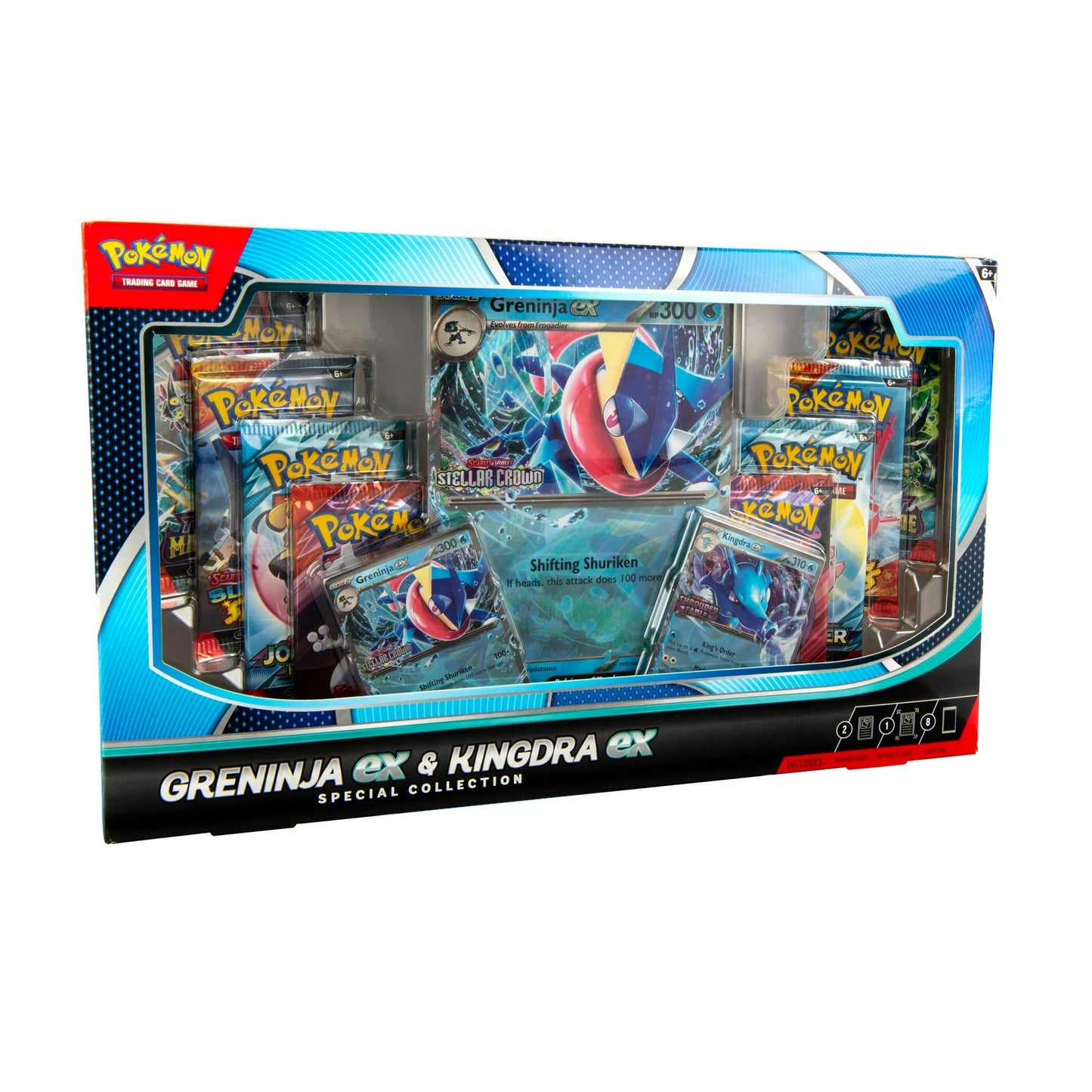 Greninja EX & Kingdra EX Special Collection Box