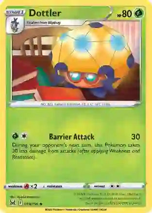 Dottler - 019/196 - Uncommon - Reverse Holo
