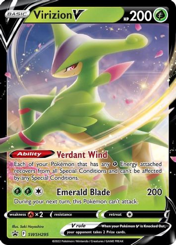 Virizion V - SWSH295 - SWSH Promos