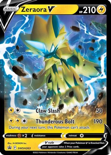 Zeraora V - SWSH263 - SWSH Promos