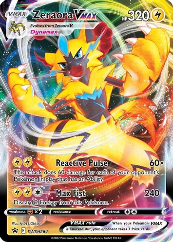 Zeraora VMAX - SWSH264 - SWSH Promos