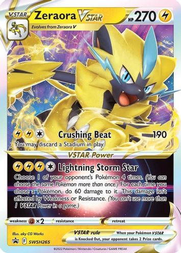 Zeraora VSTAR - SWSH265 - SWSH Promos
