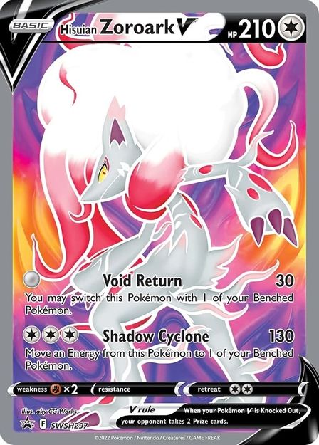 Hisuian Zoroark V - SWSH297 - SWSH Promos