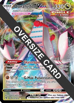 Duraludon VMAX 123/203  - Holofoil Jumbo Cards - Promo