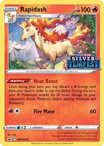 Rapidash (Prerelease) - SWSH270 - SWSH Promos