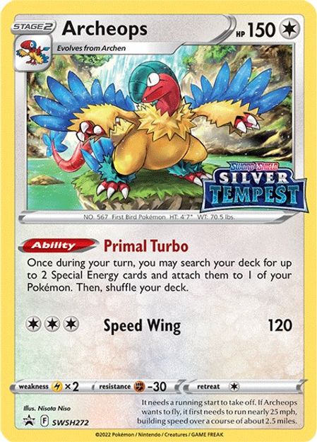 Archeops (Prerelease) - SWSH272 - SWSH Promos