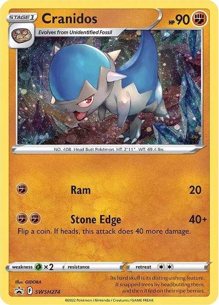 Cranidos - SWSH274 - SWSH Promos