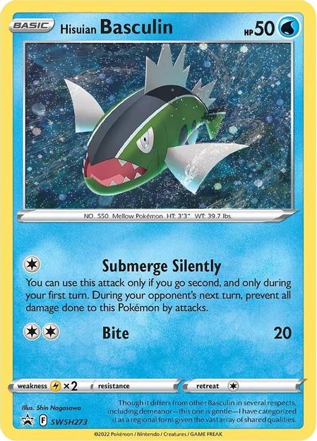 Hisuian Basculin - SWSH273 - SWSH Promos
