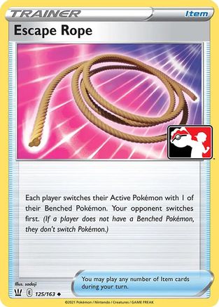 Escape Rope 125/163  - Holofoil Prize Pack Series Cards - Uncommon
