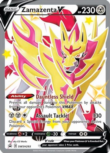 Zamazenta V (Shiny) - SWSH293 - SWSH Promos