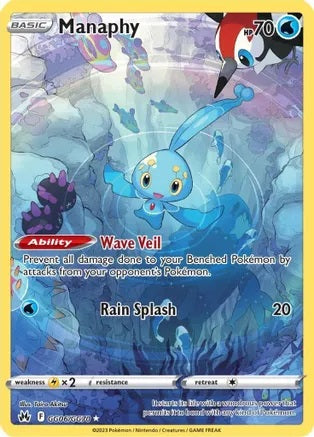 Manaphy - GG06/GG70 - Ultra Rare
