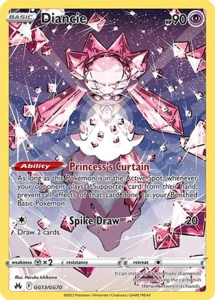 Diancie - GG13/GG70 - Ultra Rare