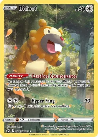 Bidoof - GG29/GG70 - Ultra Rare