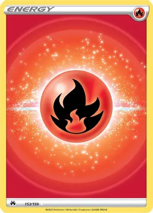 Fire Energy - 153/159 - Ultra Rare