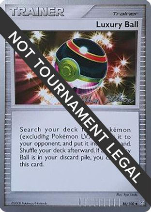 Luxury Ball - 2009 (Stephen Silvestro) 086  World Championship Decks - Uncommon