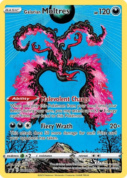 Galarian Moltres - SWSH284 - SWSH Promos