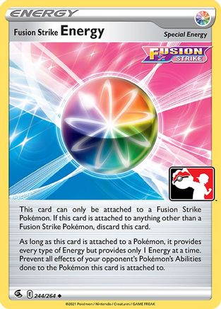 Fusion Strike Energy 244  Prize Pack Series Cards - Uncommon