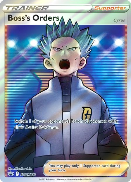 Boss's Orders (Full Art) - SWSH251 - SWSH Promos