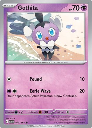 Gothita 090/193  SV02 Paldea Evolved - Common