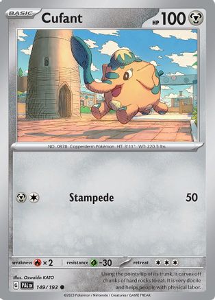 Cufant 149/193  - Reverse Holofoil SV02 Paldea Evolved - Common